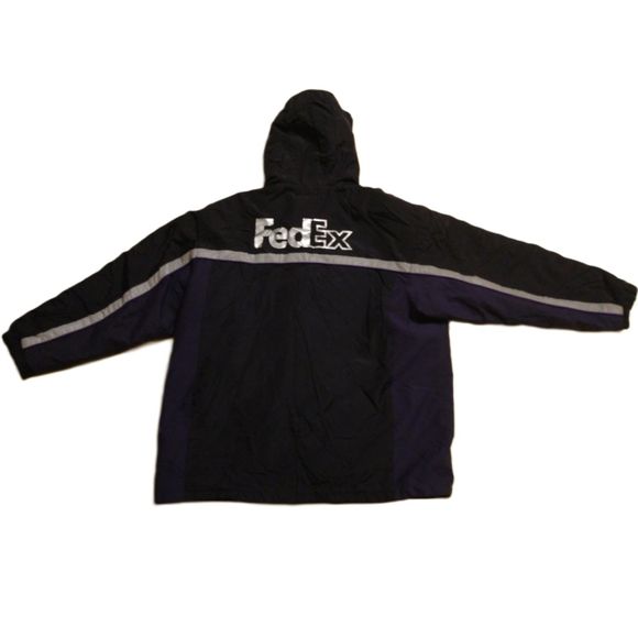 Vintage fed ex jacket po#72981846 Design by Stan Herman 7/14/12 ffc#15526 - Picture 2 of 6